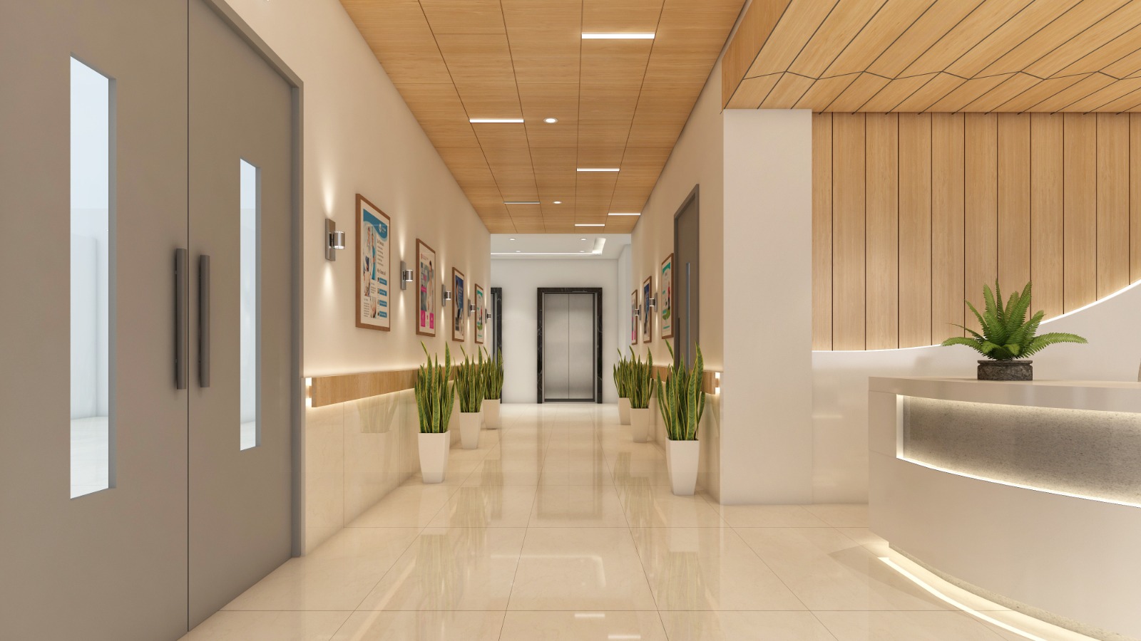Hospital foyer