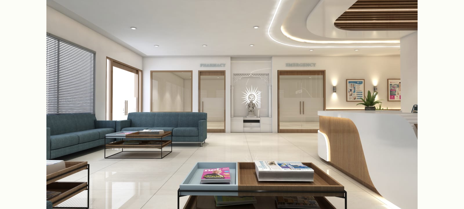 Hospital lobby